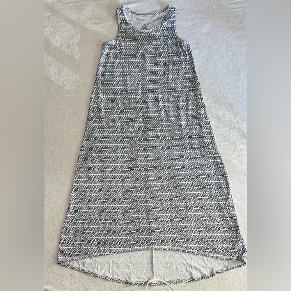 Circo Monochrome High Low Dress